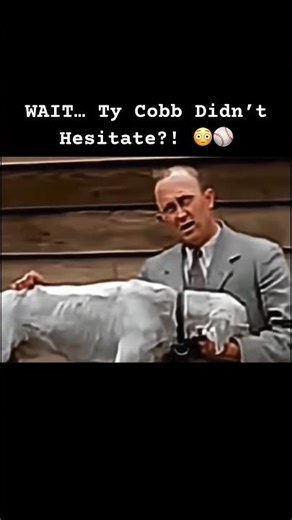 WAIT… Ty Cobb Didn’t Hesitate?! 😳⚾️