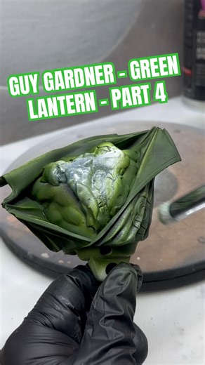 Guy Gardner - Green Lantern - Part 4 #design #art #asmr #sculpture #tutorial #dccomics #shorts