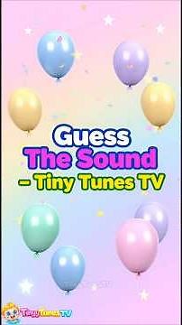 Guess The Sound Challenge for Kids 🔔📸🌊 | Bell, Camera, Ocean Sounds | Fun Kids Game | Tinyy Tunes TV