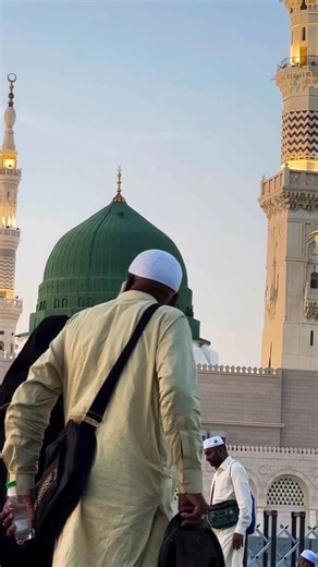 14K views · 3.1K reactions | ✨A peaceful moment in the Holy City Every step closer to the Prophet's Mosque fills the heart with love and light.✨ May every soul be blessed with the chance to visit this sacred place. | Shahzad Shah | Facebook