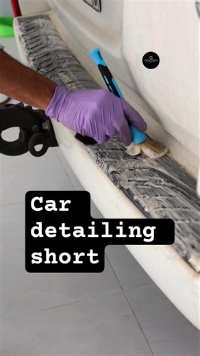 How to Restore Car Exterior Plastic Trims | Land Cruiser Detailing