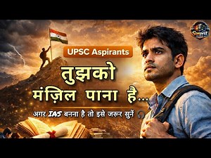 तुझको मंज़िल पाना है | UPSC Motivational Song | IAS Aspirants जरूर सुनें | Never Give Up