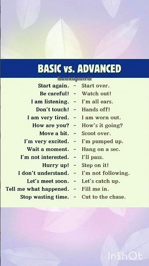 Normal VS Advance English Sentences 👍👍#englishlearning #englishspeaking #educationshorts #shortfeed