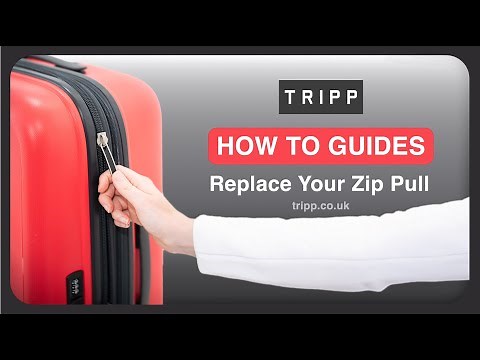 How To Replace A Zip Pull On Your Tripp Suitcase | Quick & Easy Fix Guide