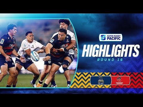 HIGHLIGHTS | BRUMBIES V CRUSADERS | Super Rugby Pacific 2025 | Round 16