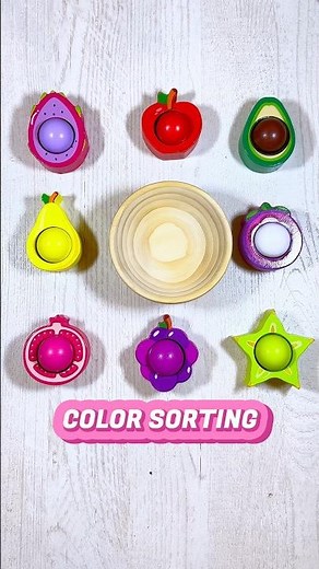 Color Sorting for Toddlers | Educational Activities for Toddlers #asmr