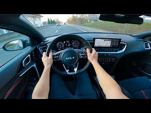New Kia Proceed GT 2023 Test Drive POV | Ambience Binaural Sound