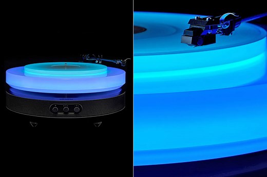 First Look at Audio-Technica's Hotaru, a $9,999 Turntable That Can Levitate and Put On a Light Show