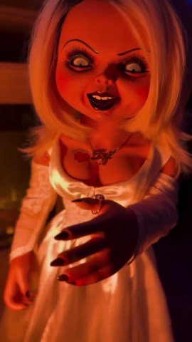 NECA Toys on Instagram: "Chucky and Tiffany are ready to say “I do”! 👰🤵 Ready to relive their twisted romance? Pre-order the Bride of Chucky 1:1 Life-Size Chucky and Tiffany Dolls from the NECA Store and make your own happily ever after! Link in bio. ➖ Estimated to ship in June 2024! ➖ #BrideofChucky #Chucky #Tiffany #LifeSizeReplicas #Horror #WeddingSeason #NECA #NECAStore ➖ 📹: @dishorrornerd 🖤 *ring not included"