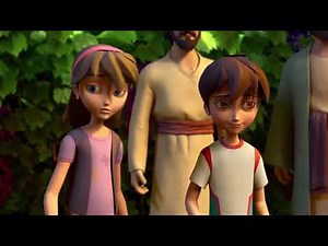 Superbook- Joshua & Caleb Chris Fotballer HD Version Part 2#