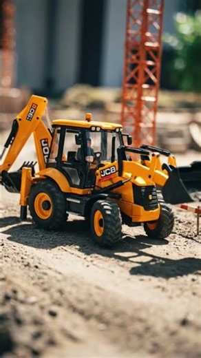 MINI JCB! We Put the WORLD'S MOST REALISTIC RC Backhoe to Work 🚧