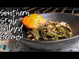 HOW TO CLEAN & PREPARE THE BEST SOUTHERN STYLE COLLARD GREENS | BEGINNER FRIENDLY RECIPE TUTORIAL