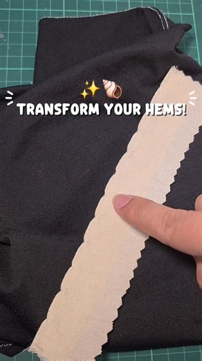 Cosiendo en casa on Instagram: "Did you know your basic sewing machine can do this? 🤯 It’s called a Shell Tuck (or Scallop Edge) and it creates this adorable finish without any special feet! ✨ ​The Secret Recipe: 1️⃣ Select the Blind Hem Stitch (the one that looks like mountains ^__^). 2️⃣ Crank your Tension to MAX (This is the secret sauce! ⚡). 3️⃣ Increase stitch length slightly. 4️⃣ Sew along the folded edge. ​💡 Pro Tip: This works best on crisp fabrics (like cotton poplin, linen, or calico