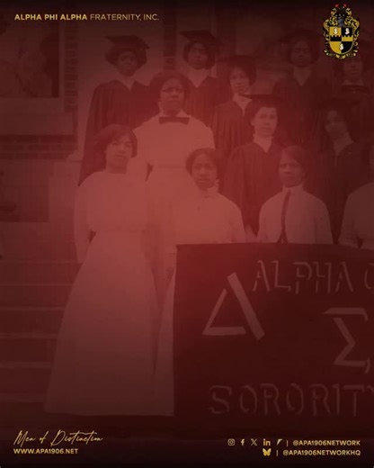 Αlpha Phi Alpha Fraternity, Inc.® on Instagram: "Happy Founders’ Day to the Women of Delta Sigma Theta Sorority, Inc. Please share. #APA1906Network #DeltaSigmaTheta #D9"