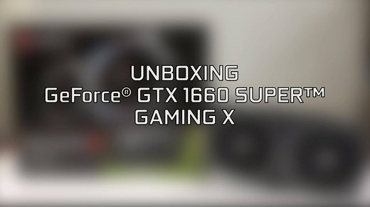 It's the time to unveil MSI GeForce® GTX 1660 SUPER™ GAMING X! Drumroll!🥁🥁🥁 🎁Open it up, the exquisite and lovely guy is waiting for you. Learn more 🔗 https://msi.gm/2N7WO4a . . . Track: Jim Yosef - Eclipse [NCS Release] Music provided by NoCopyrightSounds. | MSI Gaming