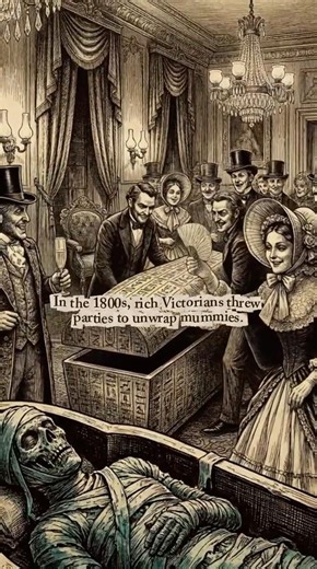 Victorians Paid to Watch People Unwrap Mummies #shorts #history #historyfacts