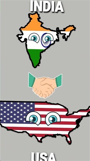 Countries that love and hate INDIA#india #geography #countryballs #sweden #mapping #usa #germany