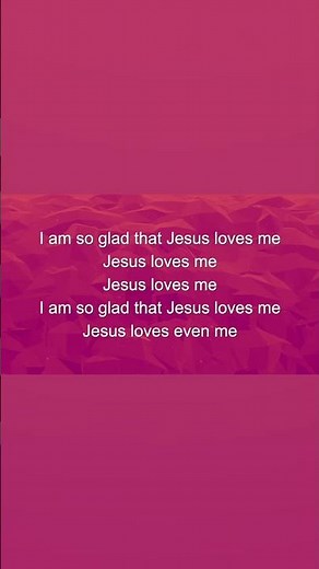 Jesus Loves Even Me