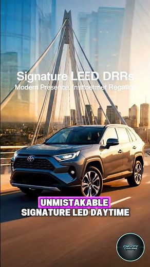Toyota RAV4’s LED Daytime Running Lights Make It Unmissable on the Road | Modern SUV Presence