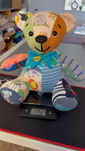 110 reactions · 11 shares | I sent off his baby clothes... and they sent me back his birth-weight in a bear. | TheNeedleshed | Facebook