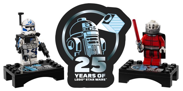 LEGO officially set to release six upcoming 25th anniversary LEGO Star Wars minifigs