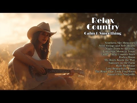 Country Sunset Mix – Peaceful Guitar and Harmonica Songs