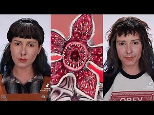 STRANGER THINGS COSPLAY | SPECIAL EFFECTS MAKEUP | (SFX) | SATISFYING MAKEUP REMOVAL