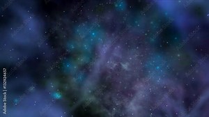 Gas-dust cloud. Interstellar cloud and congestion space dusts.