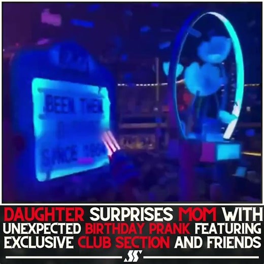 DAUGHTER SURPRISES MOM WITH VIP CLUB SECTION WITH FRIENDS FOR HER BIRTHDAY!