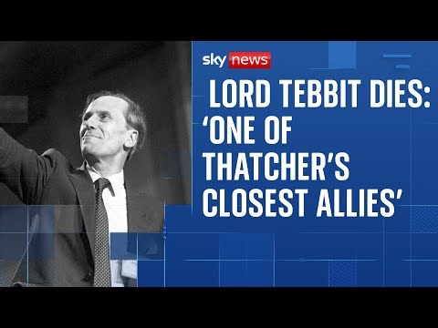 Lord Norman Tebbit dies: Tributes paid to one of Thatcher's 'closest allies'