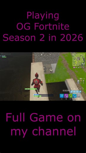 Chapter 1 Season 2 Fortnite in 2026 #ogfortnite #fortnite #fortniteclips