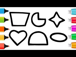 How to Draw a Shapes | Step by Step Easy