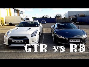 My First Supercar: Audi R8 vs Nissan GTR