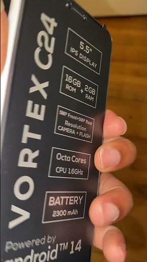 Vortex c24 android government phone #android #phone #cellphone #tech #technology #vortex #acp #2024