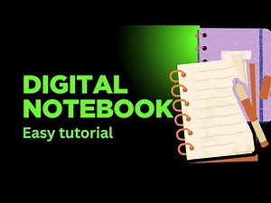 Create Digital Notebook in Canva|Digital Products to sell online|How to create digital products