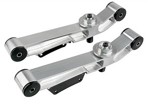 Steeda Weight Jacker Adjustable Mustang Billet Lower Control Arms - Poly Ends (1979-1998)