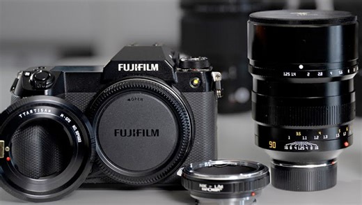 Using Full Frame Lenses on a Medium Format Camera
