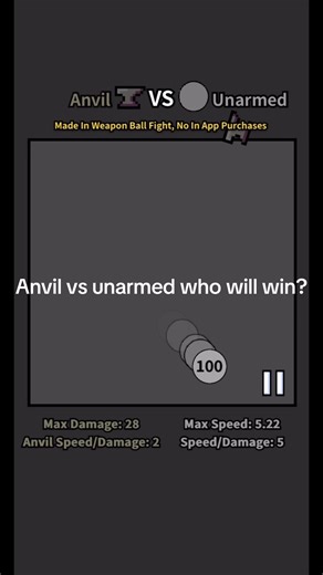 #unarmed #anvil @Earclacks @Weapon Ball Fight idk how to really beat anvil🫨