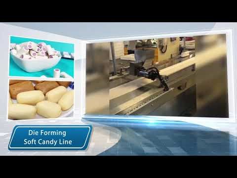 Mold Forming Gummy Candy Production Line