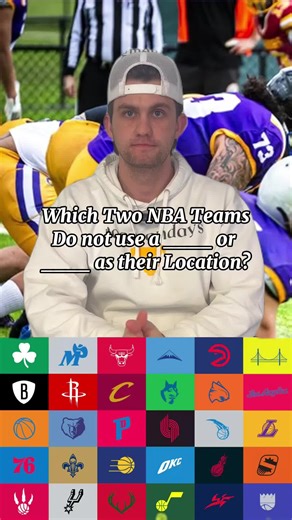 Guess the NBA Teams Without Their Cities!