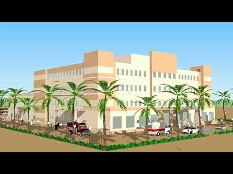DR.FARIS 100 BED HOSPITAL DESIGN | Architecture Design Walk-Through