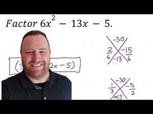 How to Factor Quadratics with the Magic X