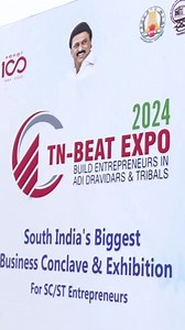 FREE ENTRY! 🎉 Mark your calendar for TN-BEAT Expo 2025 – South India’s BIGGEST Business Conclave & Exhibition! Empowering SC/ST Entrepreneurs with: ✅ 500 exhibitors ✅ 15,000 products ✅ 45,000 visitors 📅 Jan 25-26 📍 Chennai Trade Centre 🎟️ Register now and be part of the big change! #Empowerment #Innovation #Entrepreneurship #TNBEATExpo #TNEnrepreneurs | Tamil Nadu Adi Dravidar Housing and Development Corporation Ltd.