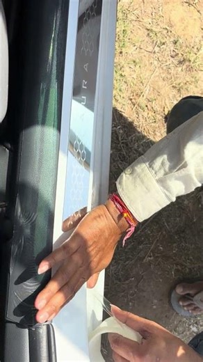 Car Door Anti Scratch Protector Tape | Car Door Edge Protector Tape #cars #caraccessories #shots