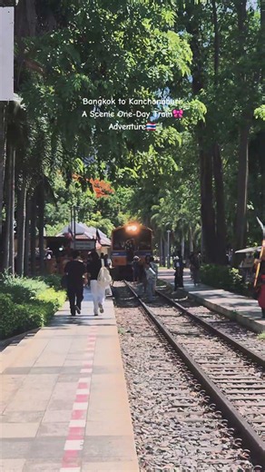 Bangkok to Kanchanaburi: A Scenic One-Day Train Adventure #thailand #travel #bangkok #travelvlog