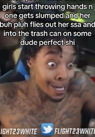 FlightReacts reaction to classroom fight clip — pluh pluh moment