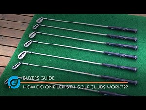 How do ONE LENGTH golf clubs work???
