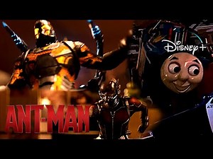 Ant-Man | Thomas The Train Oversized Scene | Disney+ [2015]