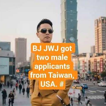 BJ JWJ got two male applicants from Taiwan, USA. #matchmaker #matchmaking