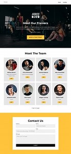 Meet our trainers - Website Template by Nicepage